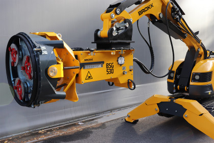 Brokk Introduces the Brokk Surface Grinder 530