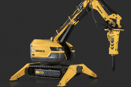 Brokk 300 grauer Hintergrund