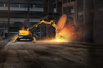 Brokk 500 - lavorazioni nell’industria metallurgica