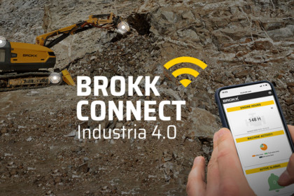 BROKK ANNUNCIA BROKK CONNECT CON INDUSTRIA 4.0