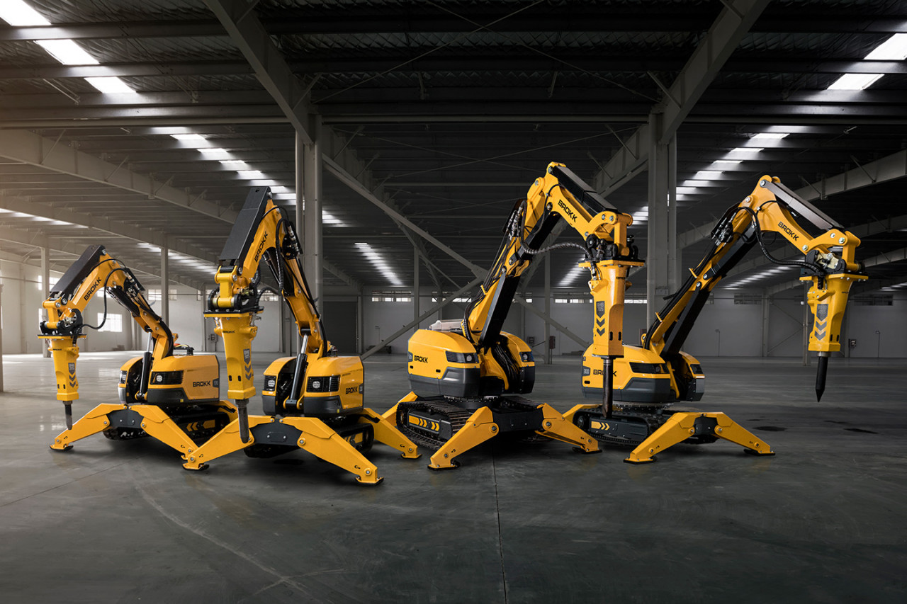 Brokk launches 4 new machines!