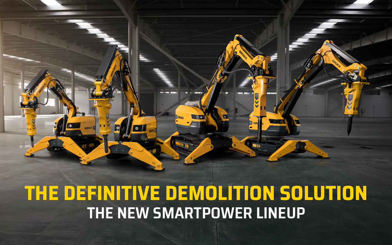 Brook Machine The definitive demolition solution | Brokk Great Britain