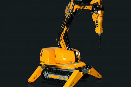 Brokk B60II grey background