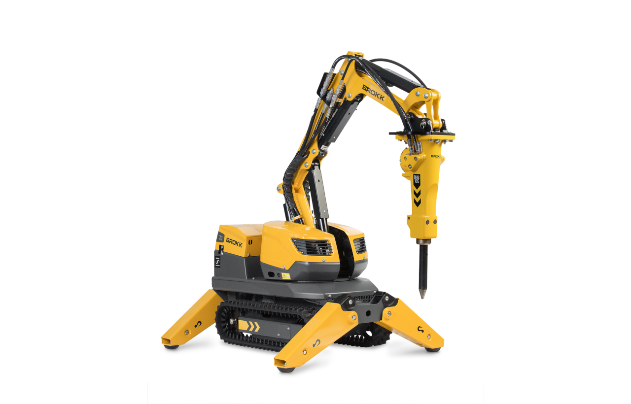Brokk 70 Offers More Power for Confined Spaces Brokk USA