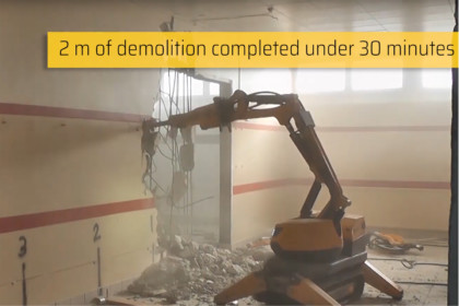 Brokk 70 takes demolition to the next level