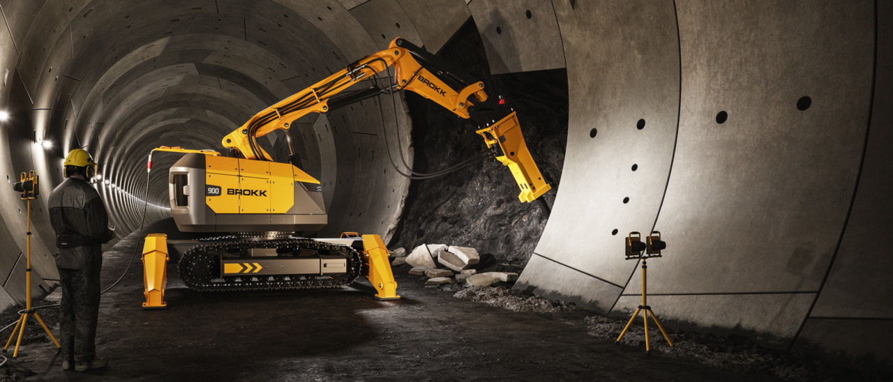 Introducing Brokk 900 – the worlds most powerful demolition robot