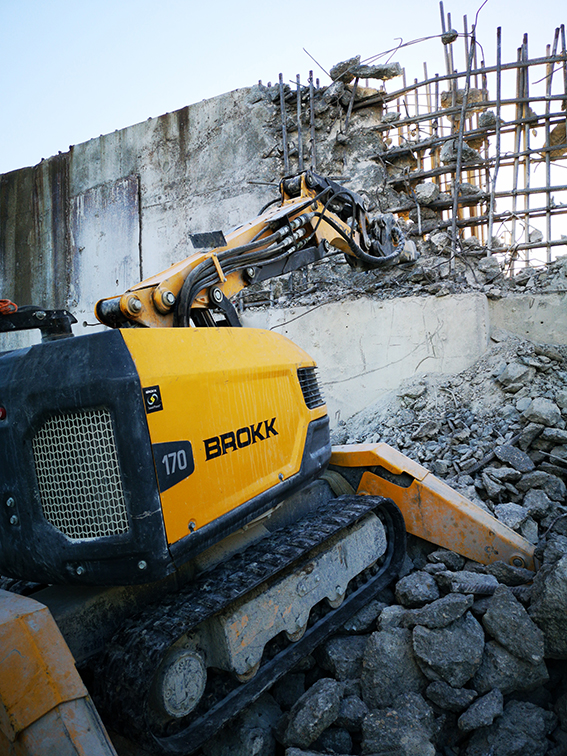 THE DEMOLITION ROBOTS THAT DOUBLED TURNOVER