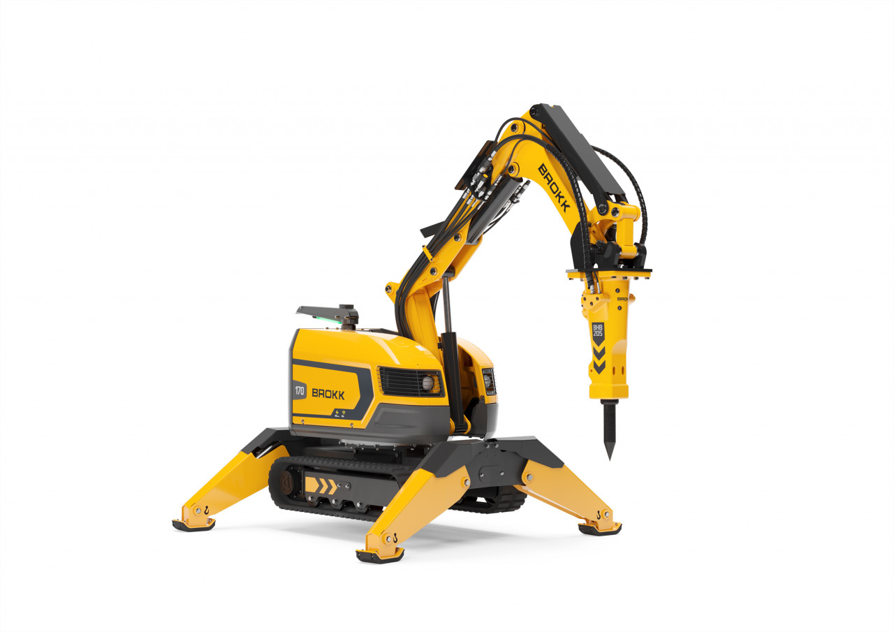 Robot spotlight: the Brokk 170+