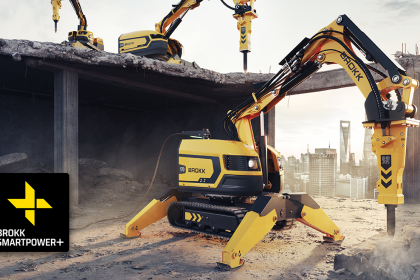 Brokk SmartPower+ with logo