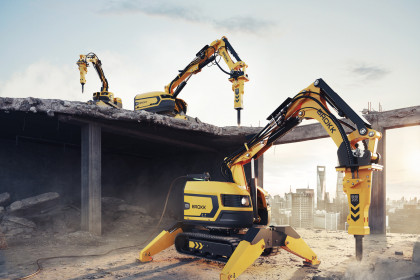 Brokk SmartPower+ Construction