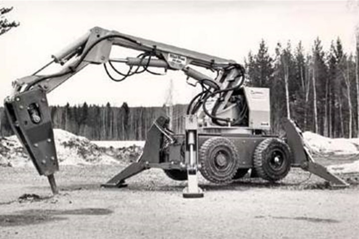 Brokk 250 Demolition Robot from 1981