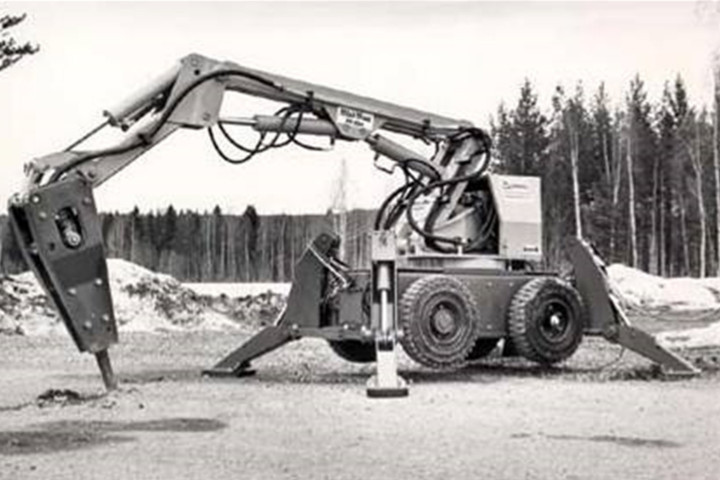 Brokk 250 Demolition Robot from 1981 Brokk 250 Demolition Robot from 1981