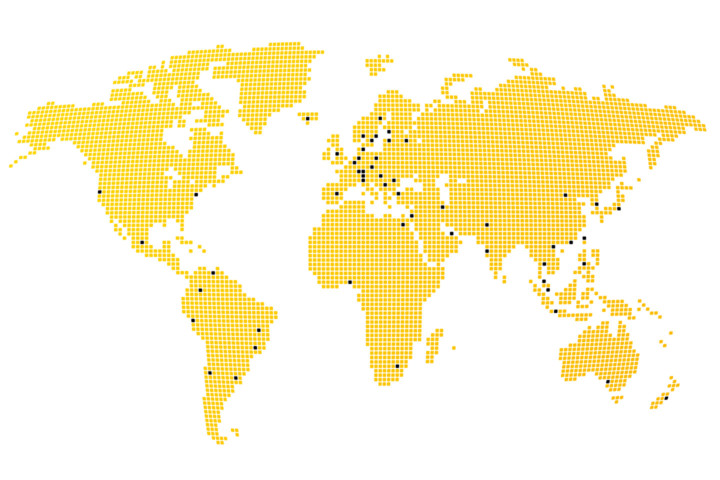 Brokk sales and service companies across the world