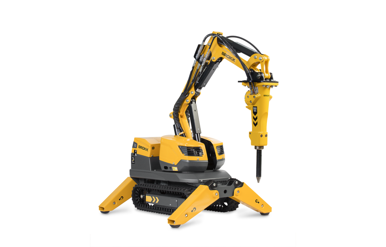 Brokk 70 Offers More Power for Confined Spaces