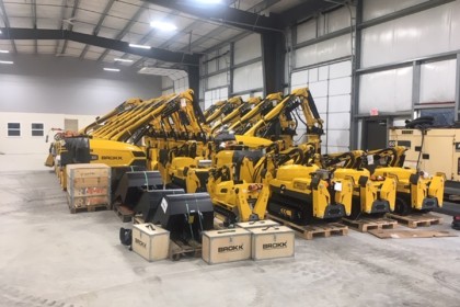 Brokk Inc. Relocates Stanhope Facility for Increased Inventory and Services