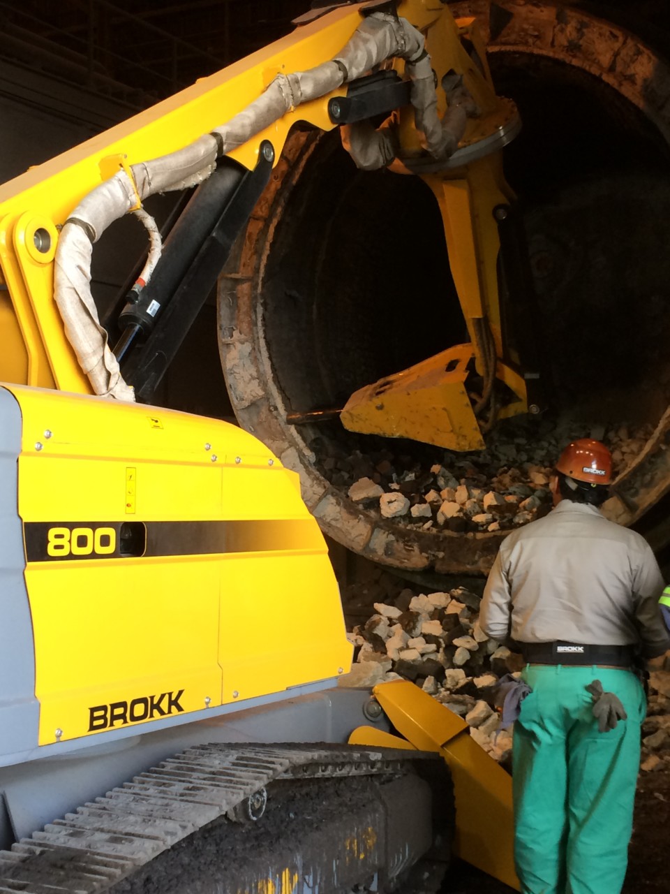Brokk Offers Customized Options  for High Heat Environments