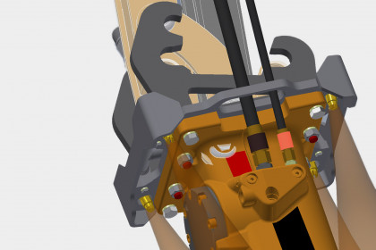 Forced draft cooling for breaker