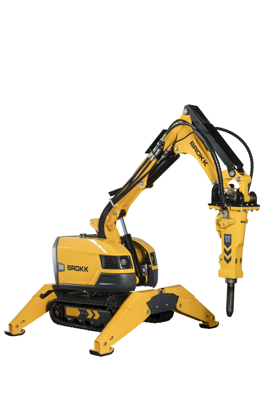 Brokk 200 Offers Increased Safety, Versatility and Productivity in Mining Operations