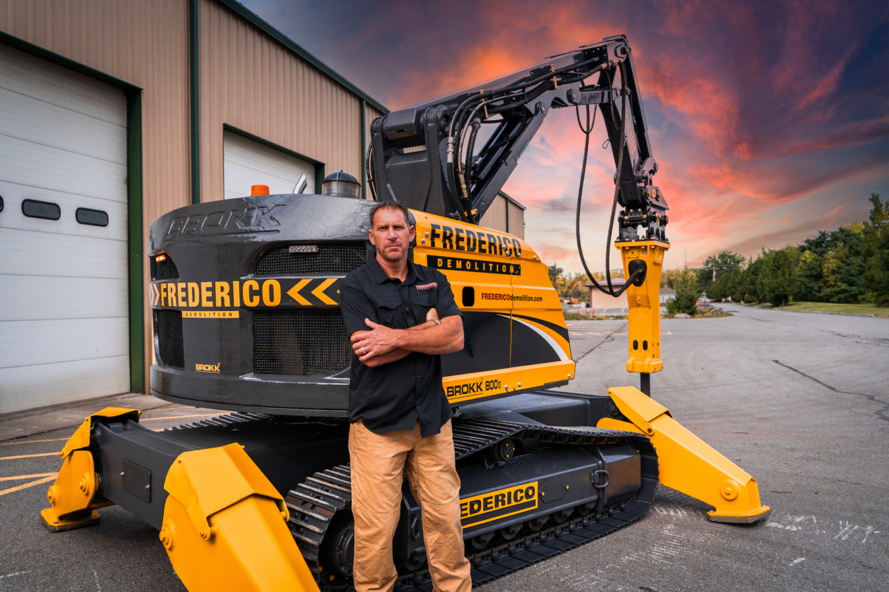 Demolition Company Operates North America’s Largest Brokk