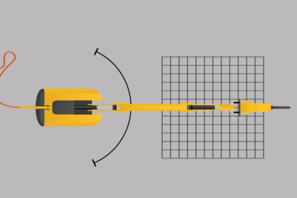 Brokk demolition robot slew limitation