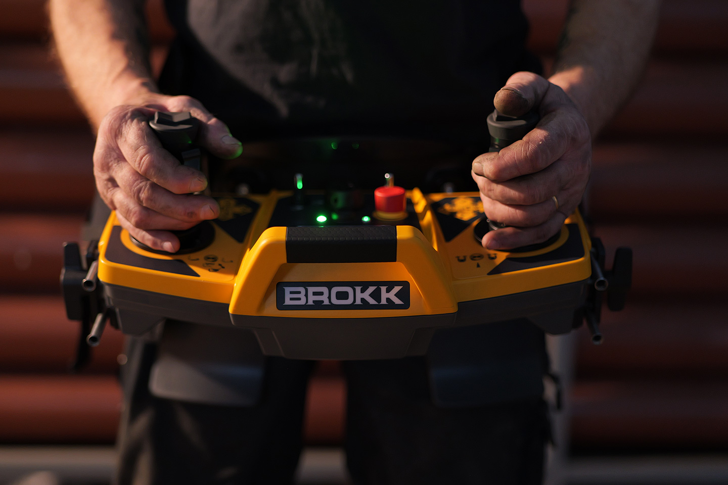 Brokk Operator Control Unit with SmartPower+